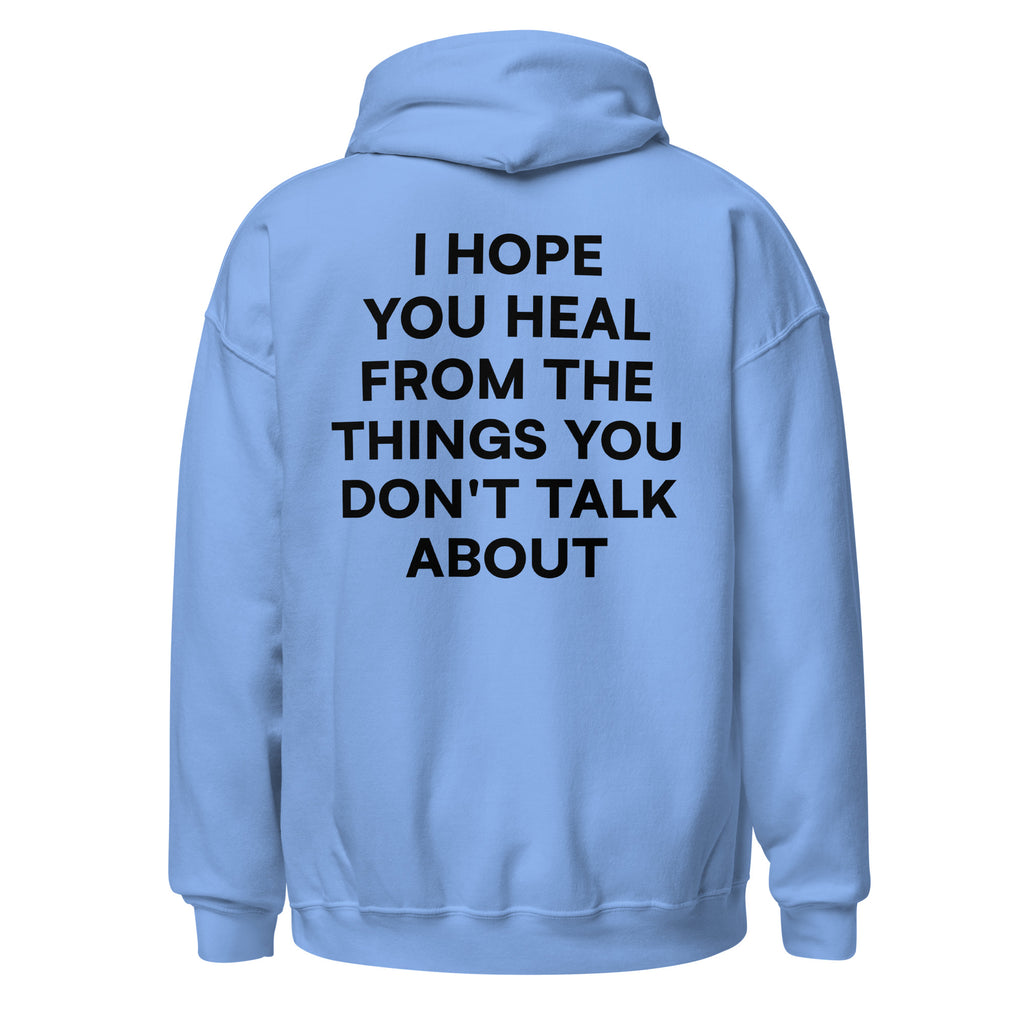 JARED LEONARD HOODIE BLACK TEXT