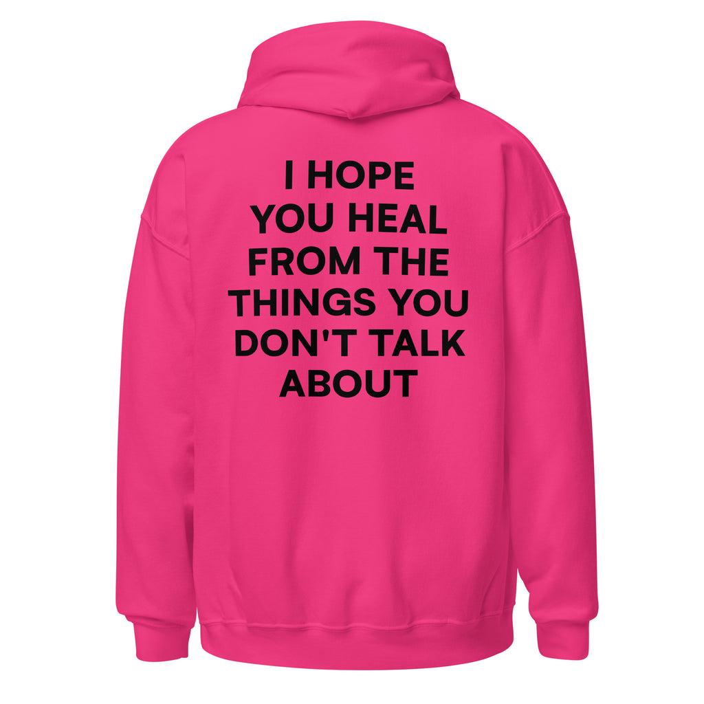 JARED LEONARD HOODIE BLACK TEXT