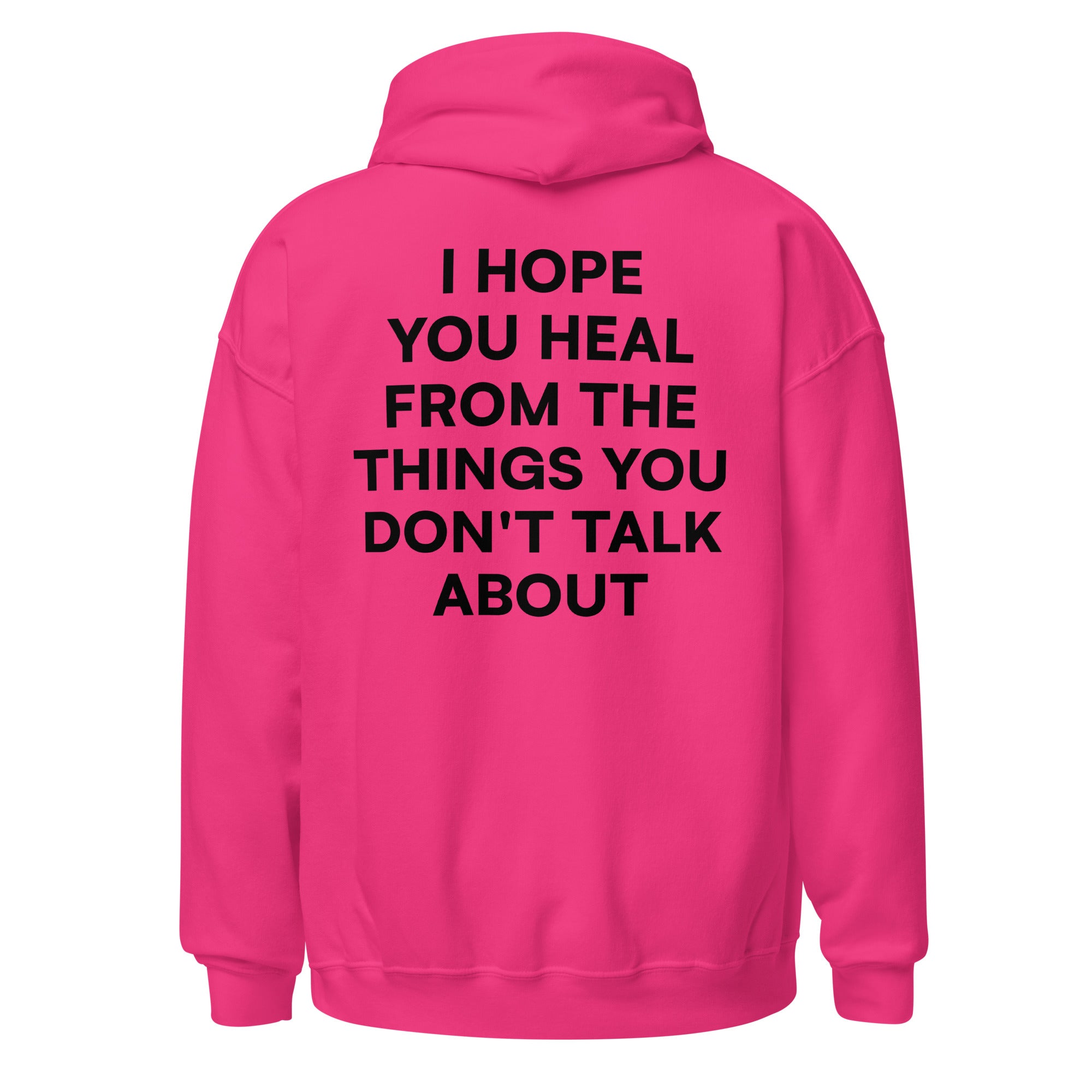 JARED LEONARD HOODIE BLACK TEXT