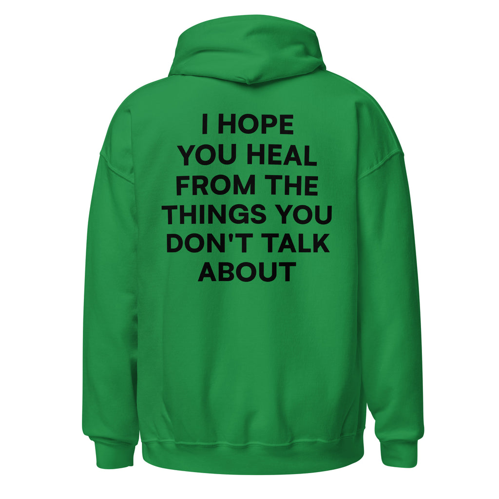 JARED LEONARD HOODIE BLACK TEXT