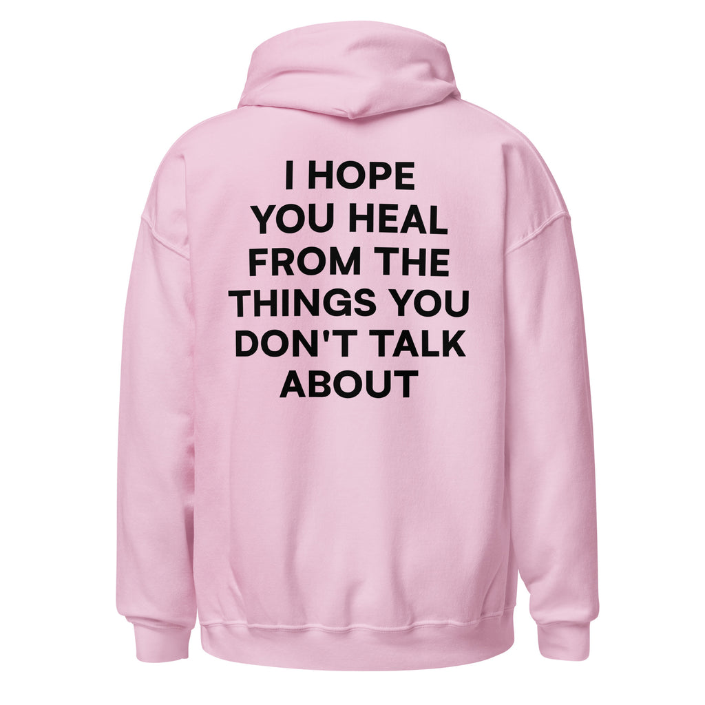 JARED LEONARD HOODIE BLACK TEXT