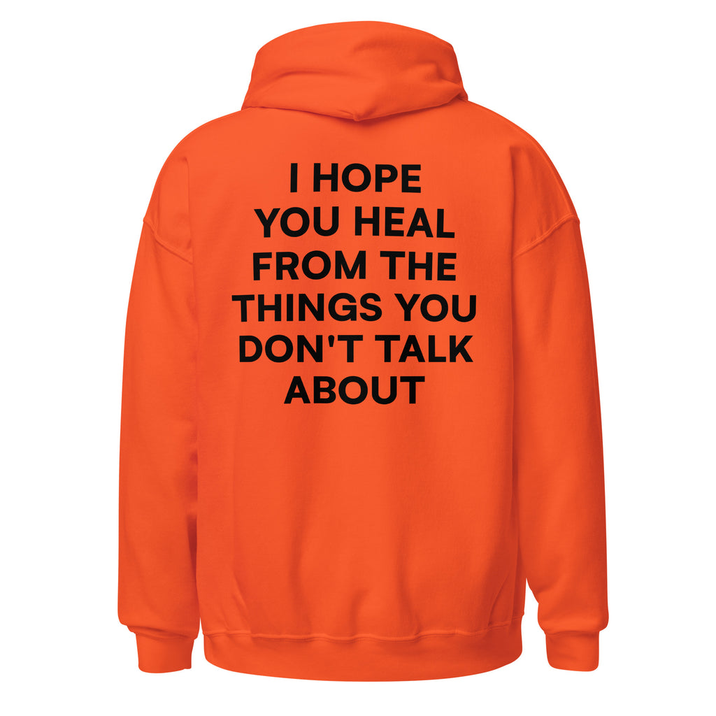 JARED LEONARD HOODIE BLACK TEXT