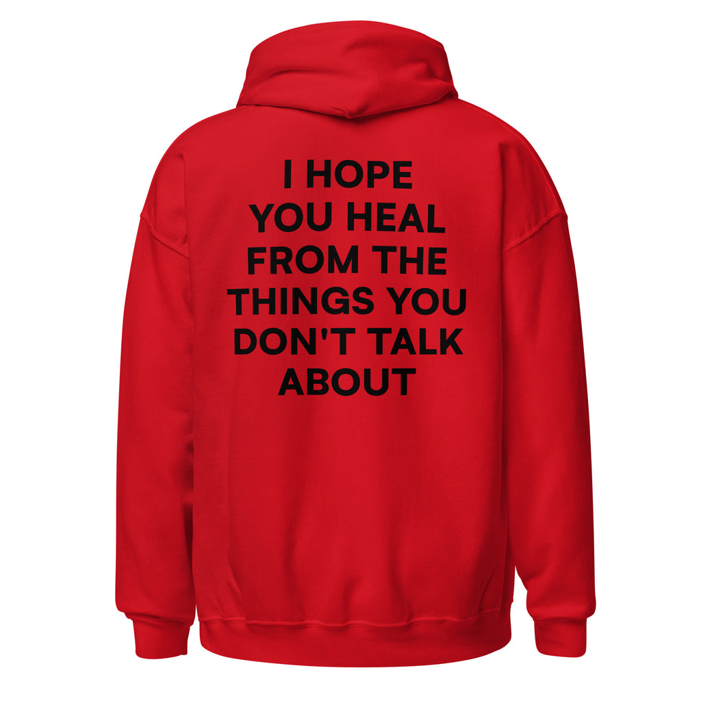 JARED LEONARD HOODIE BLACK TEXT