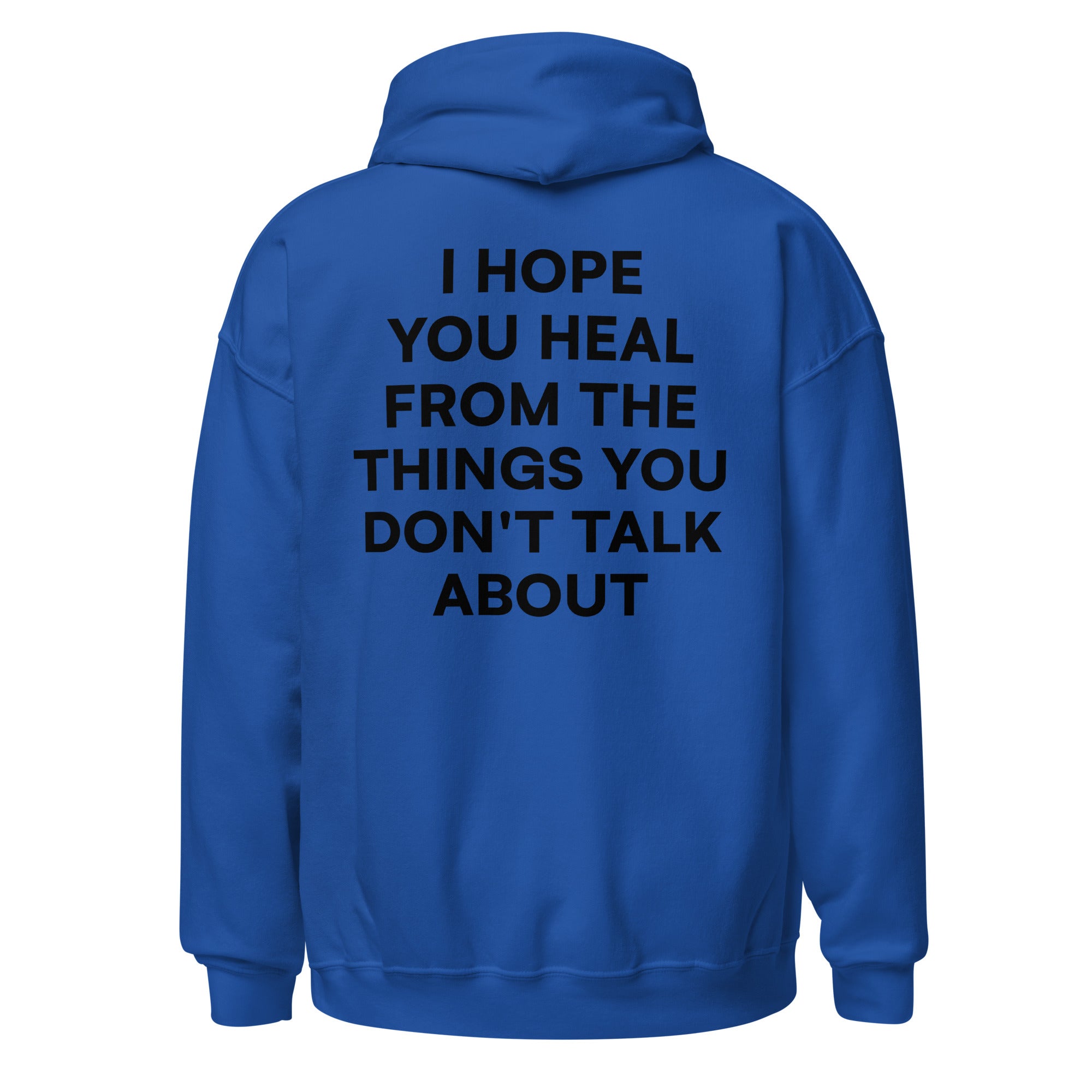 JARED LEONARD HOODIE BLACK TEXT