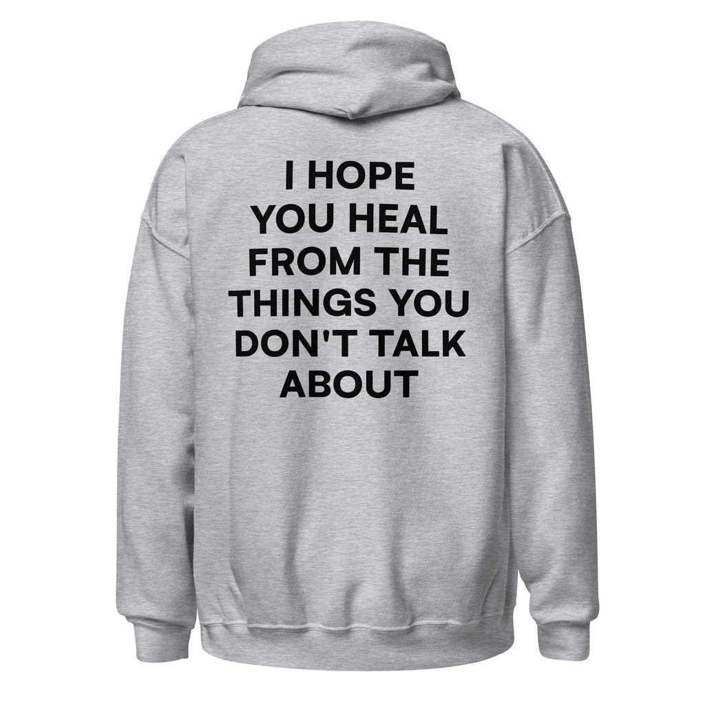 JARED LEONARD HOODIE BLACK TEXT